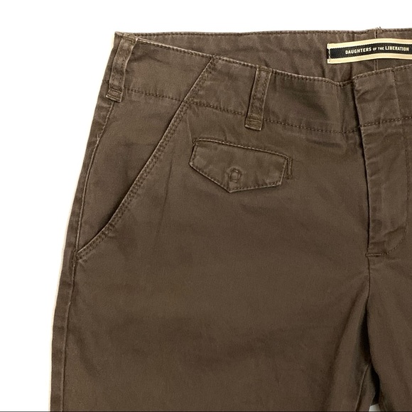 Anthro Daughters of the Liberation CargoPants Sz12 - Picture 3 of 11